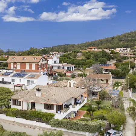 Casa Deffenu Vista Mare Porto Frailis Feriehus Àrbatax